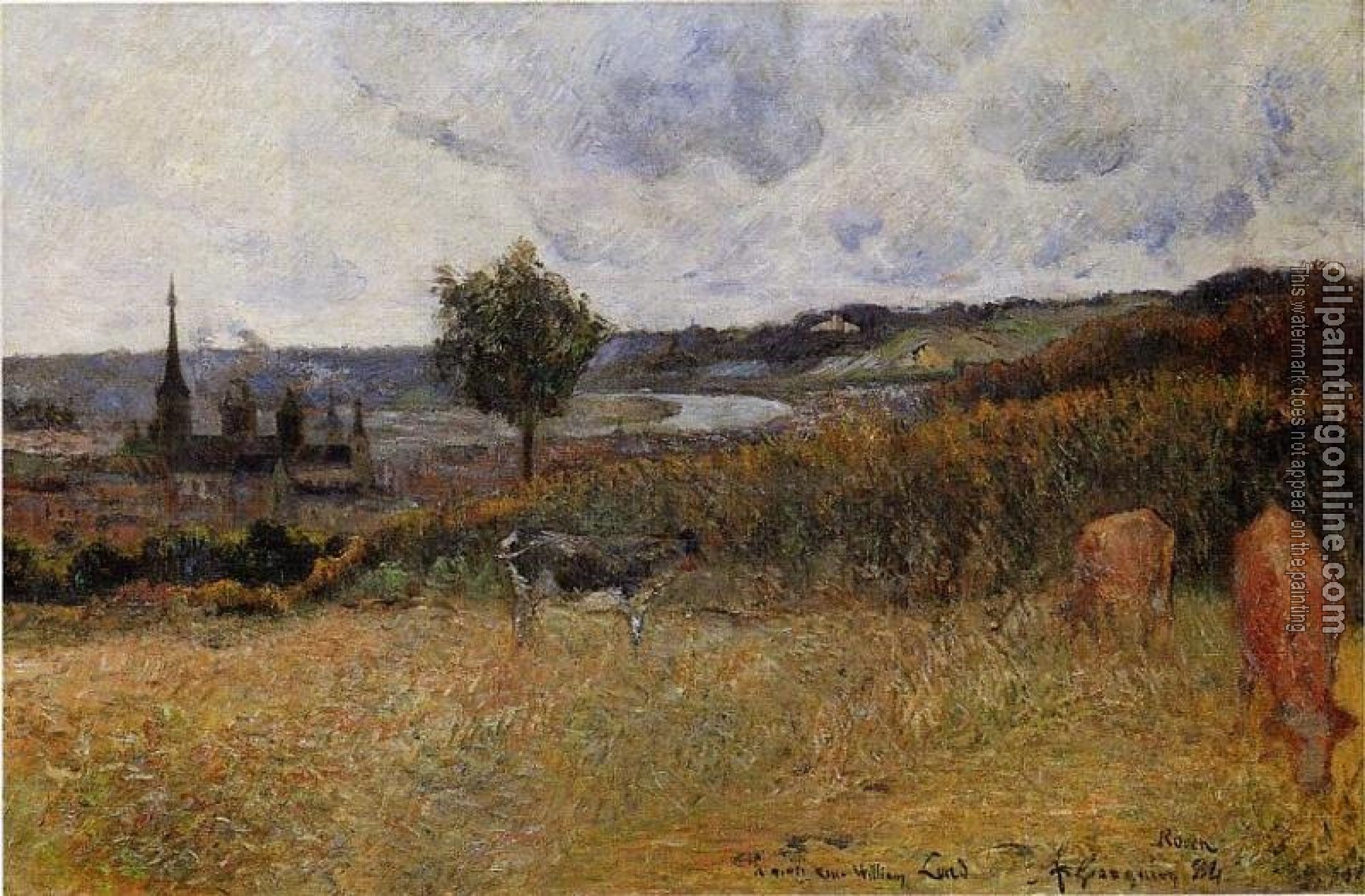 Gauguin, Paul - Near Rouen